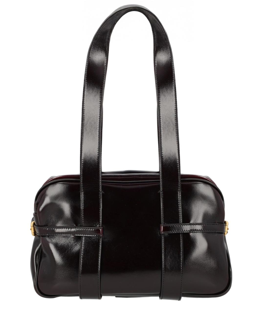 DRIES VAN NOTEN Черная кожаная сумка через плечо, фото 2