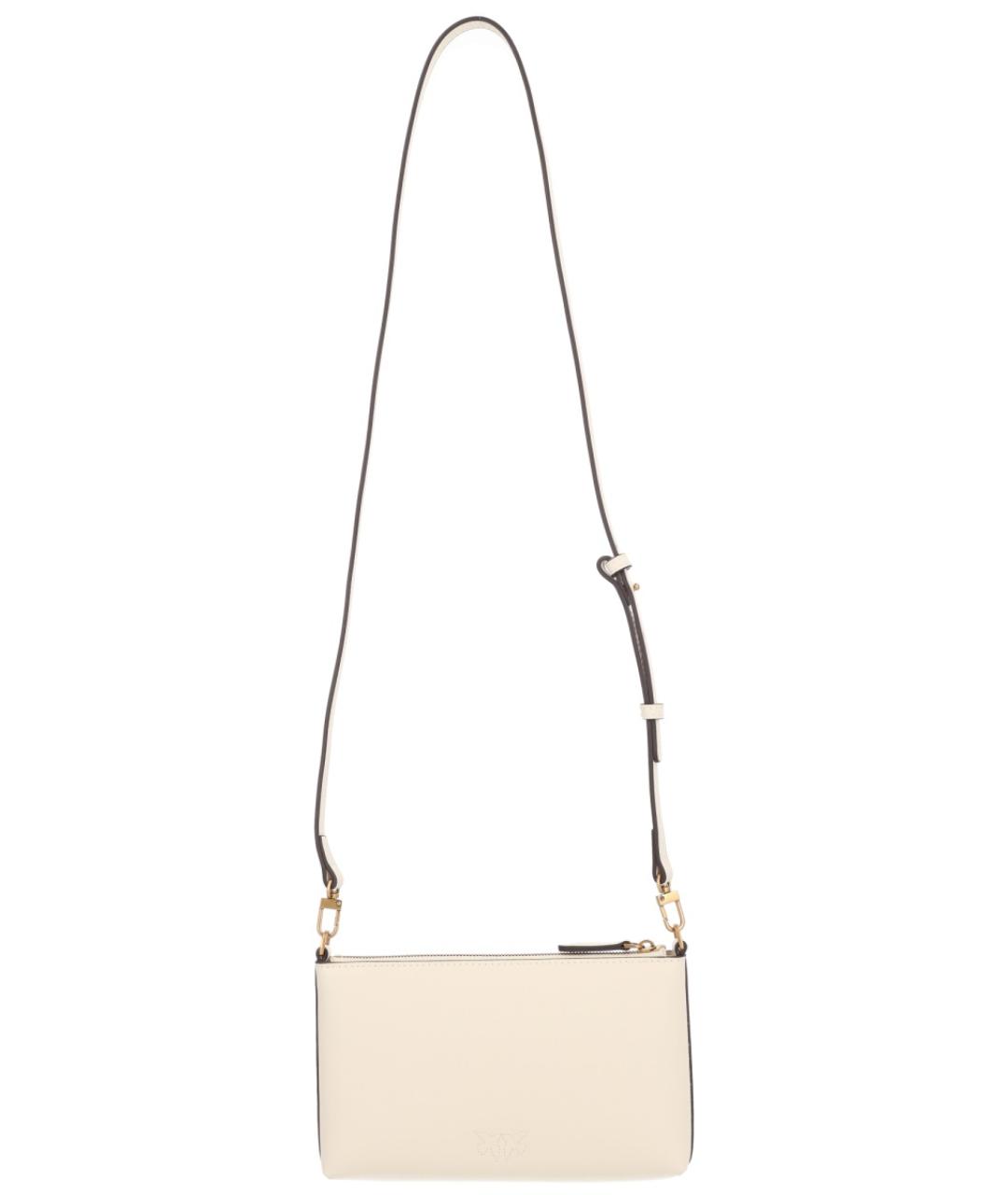 PINKO Белый кожаный кошелек, фото 3