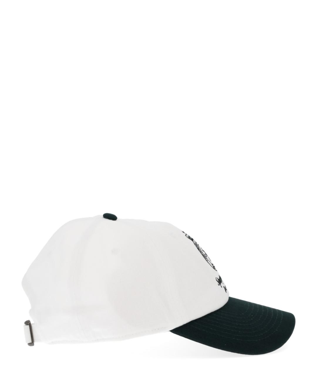 SPORTY AND RICH Белая хлопковая кепка, фото 2