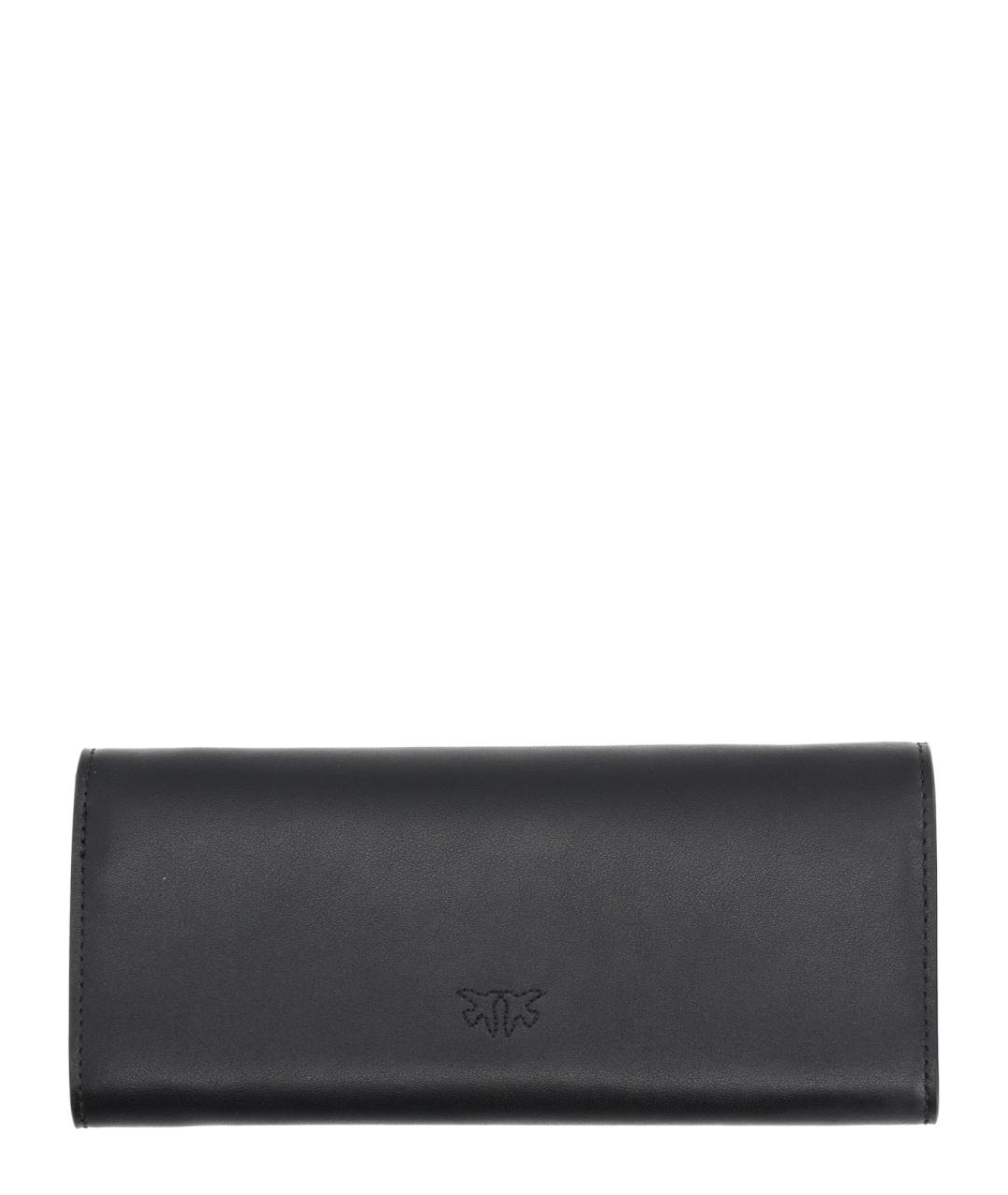 PINKO Черный кожаный кошелек, фото 3
