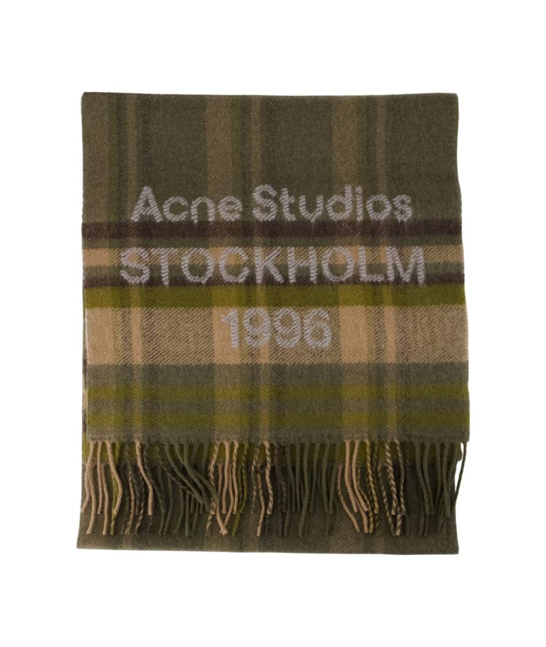 ACNE STUDIOS Мульти шерстяной шарф, фото 1