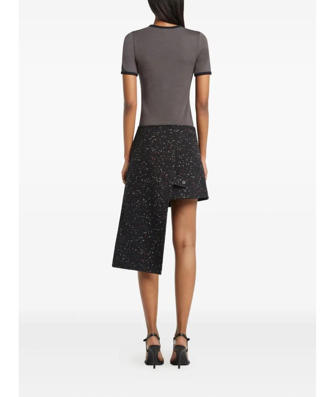 COURREGES Серая хлопковая футболка, фото 3