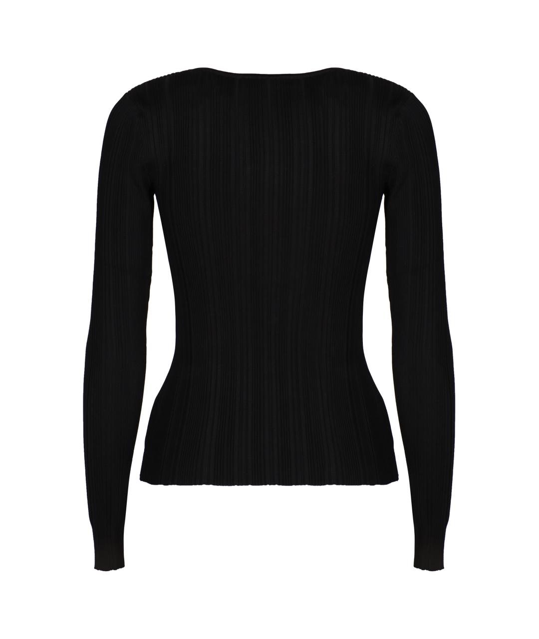 SELF-PORTRAIT Черная полиамидовая водолазка, фото 2