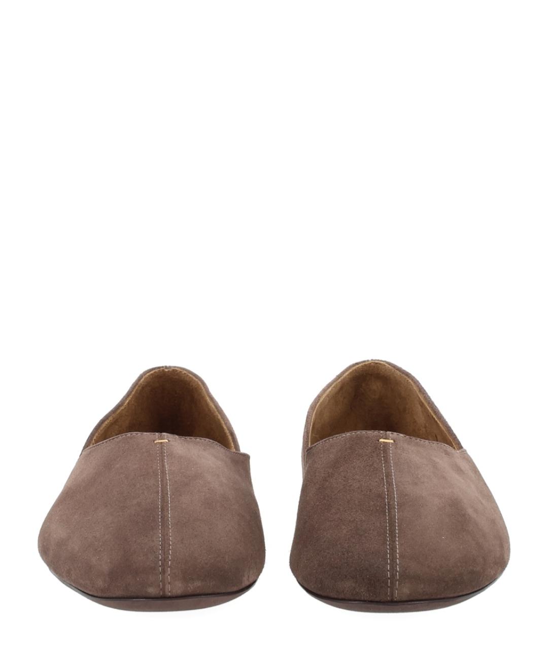 KHAITE Коричневые балетки, фото 3