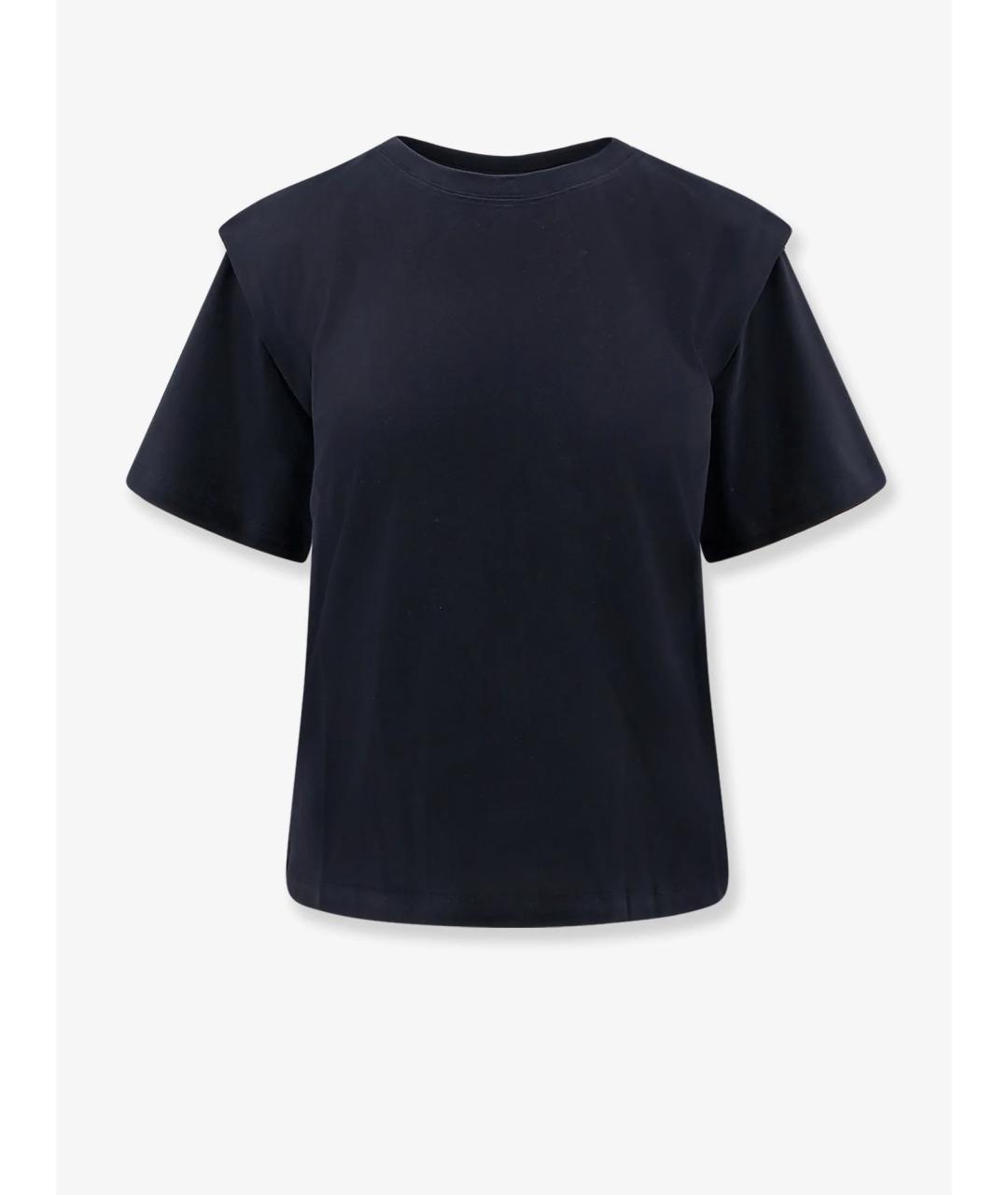 ISABEL MARANT Черная хлопковая футболка, фото 1