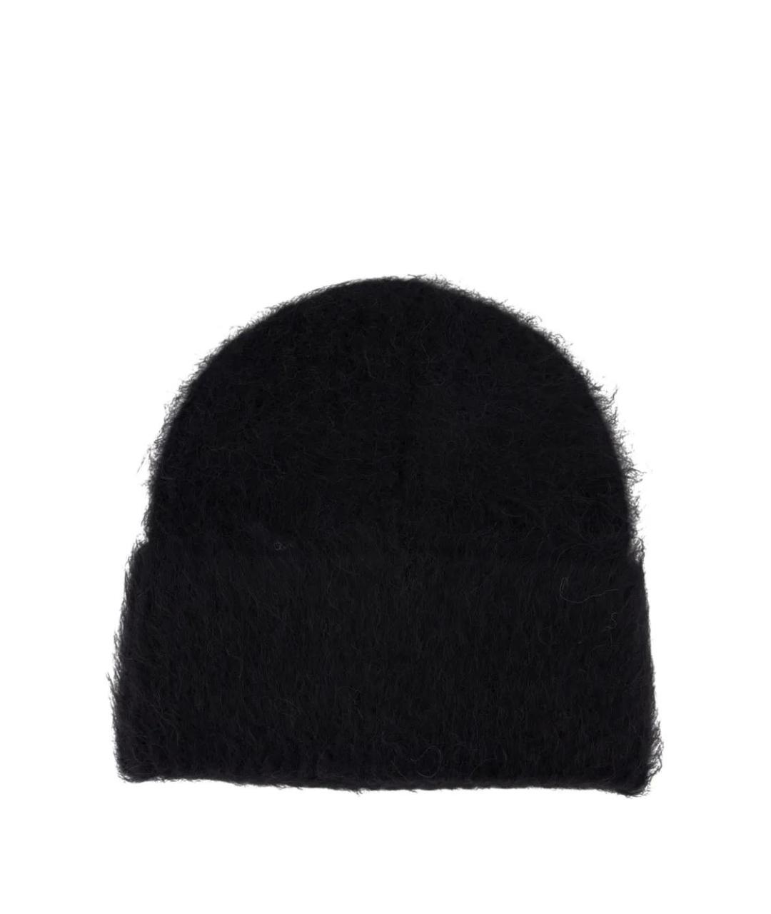 TOTEME Черная шерстяная шапка, фото 1