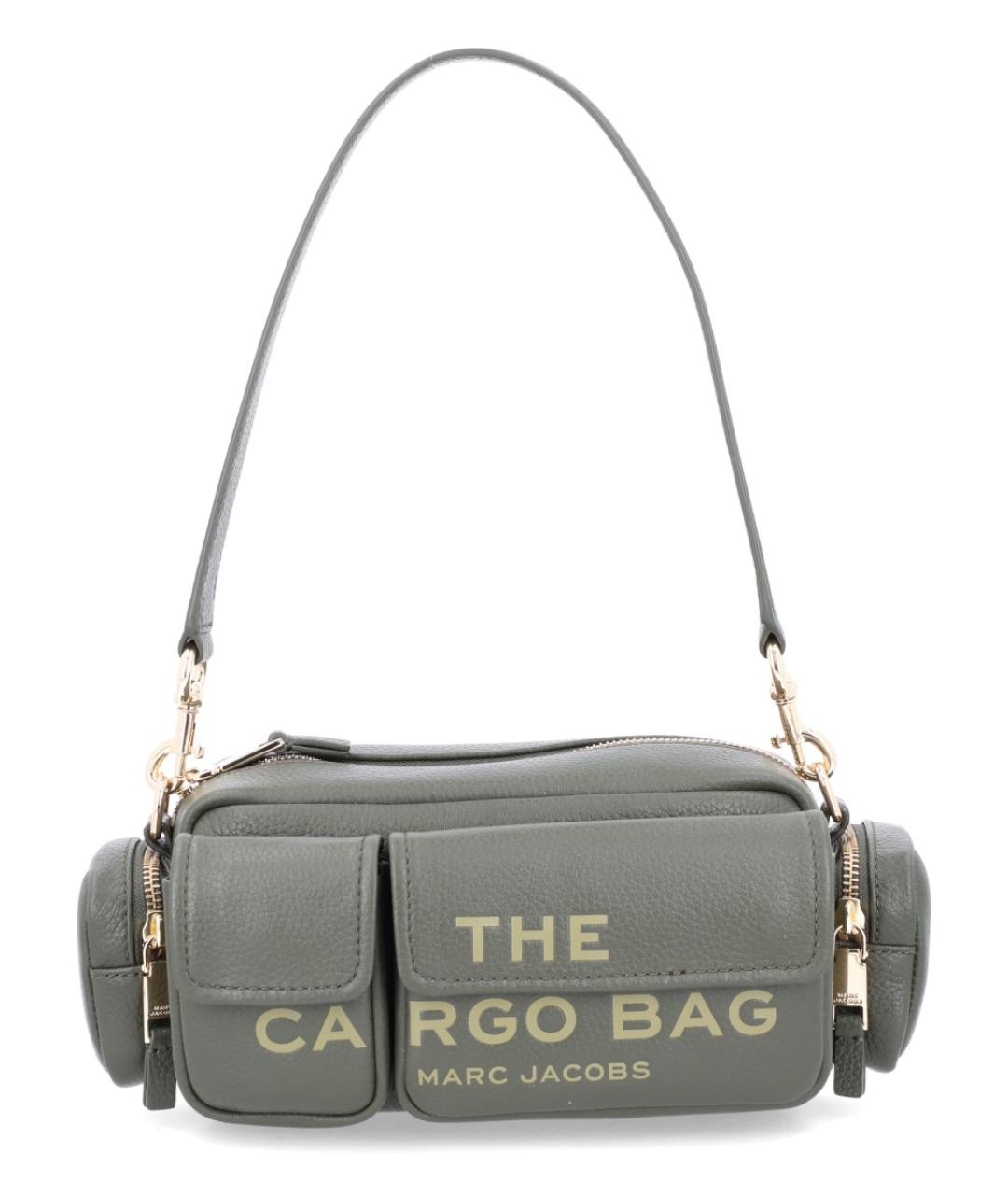 MARC JACOBS Серая кожаная сумка через плечо, фото 1