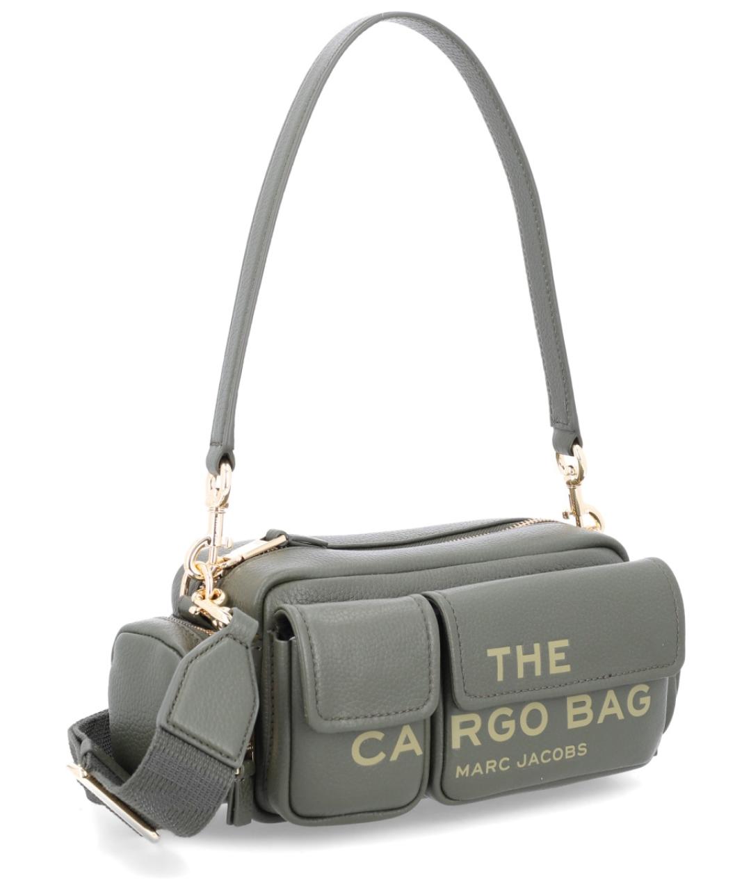 MARC JACOBS Серая кожаная сумка через плечо, фото 3