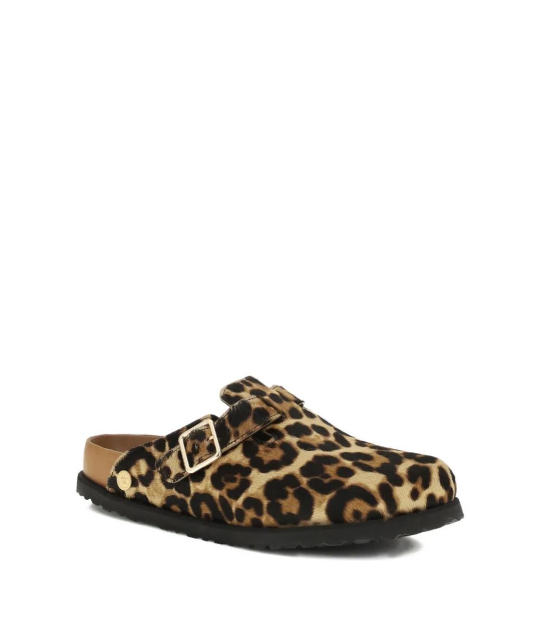 BIRKENSTOCK Мульти кожаные мюли, фото 2