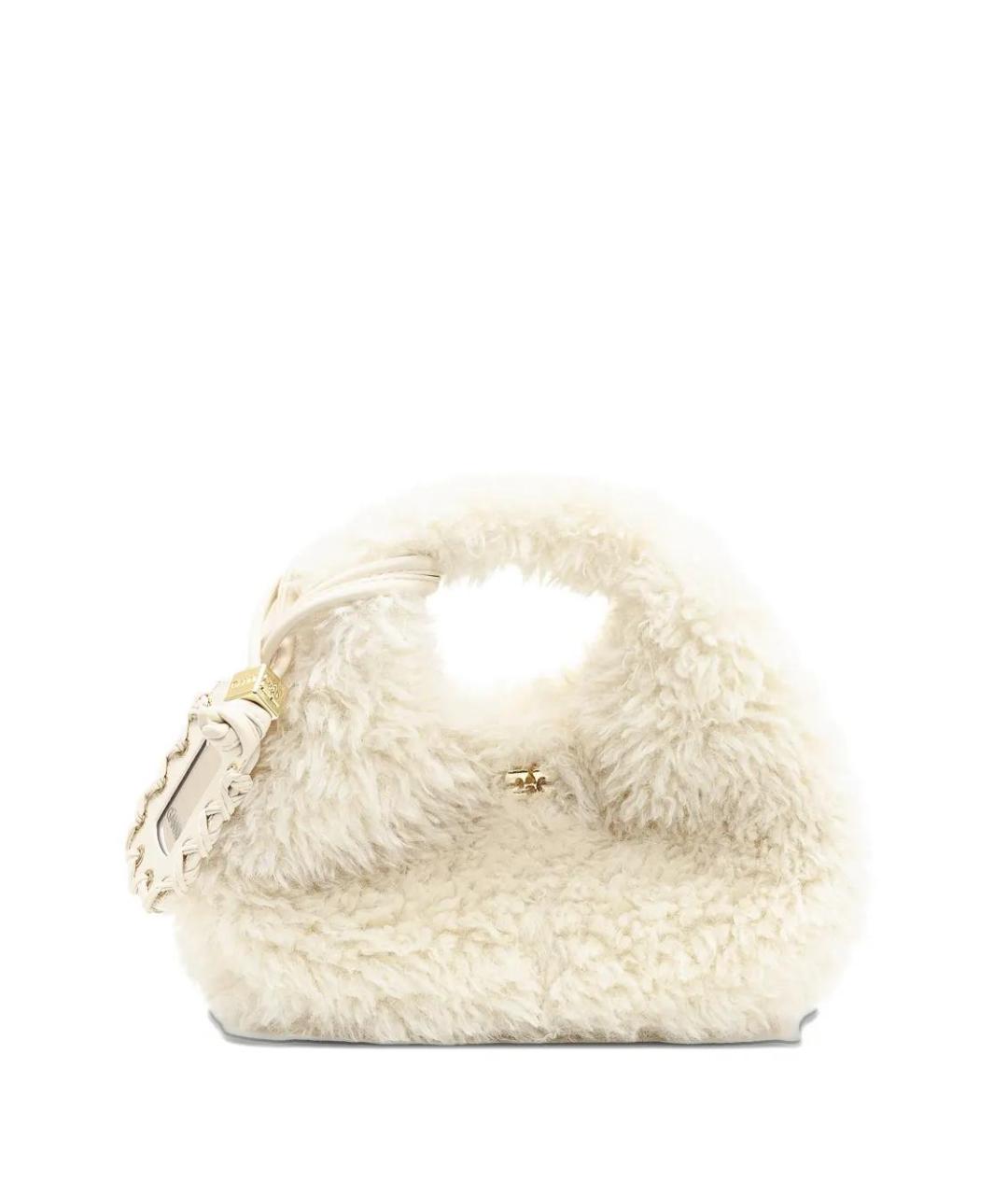 GANNI Белая сумка с короткими ручками, фото 1