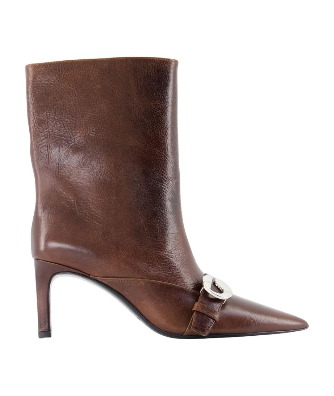 COPERNI Коричневые кожаные сапоги, фото 1