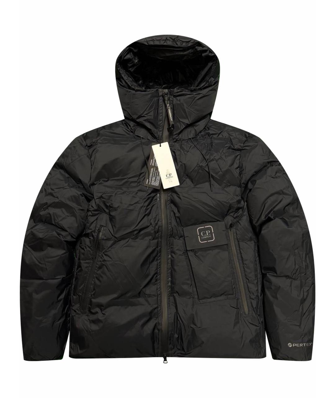 CP COMPANY Черная полиэстеровая куртка, фото 1