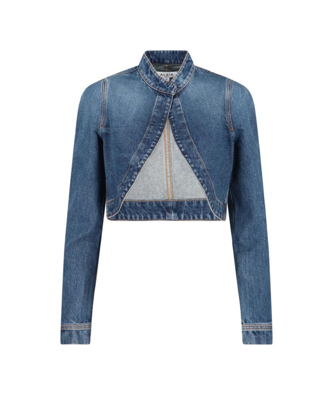 ALAIA Синяя хлопковая куртка, фото 1