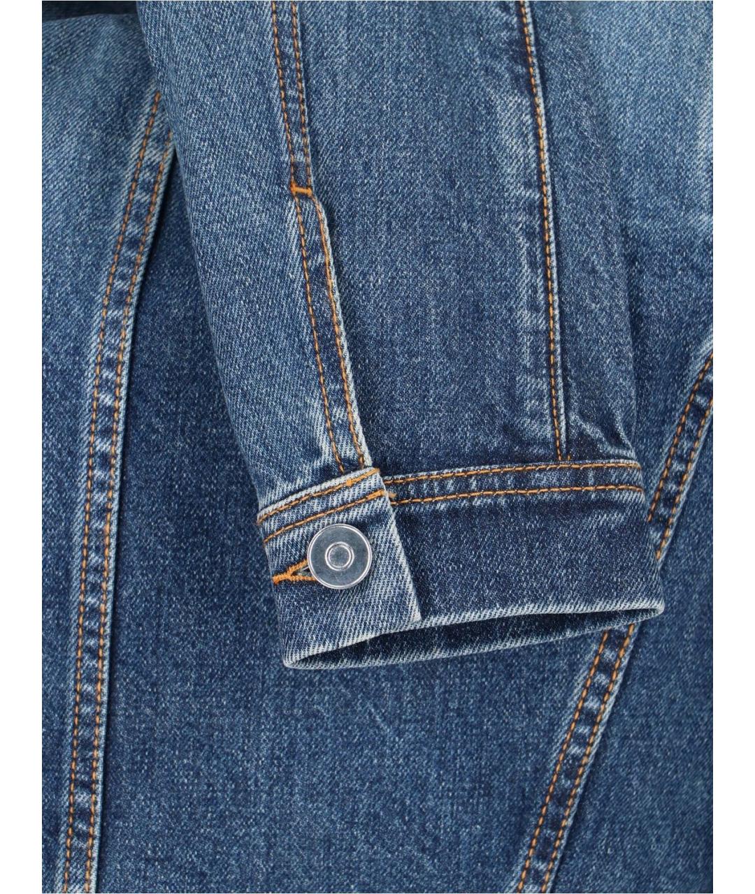 ALAIA Синяя хлопковая куртка, фото 5