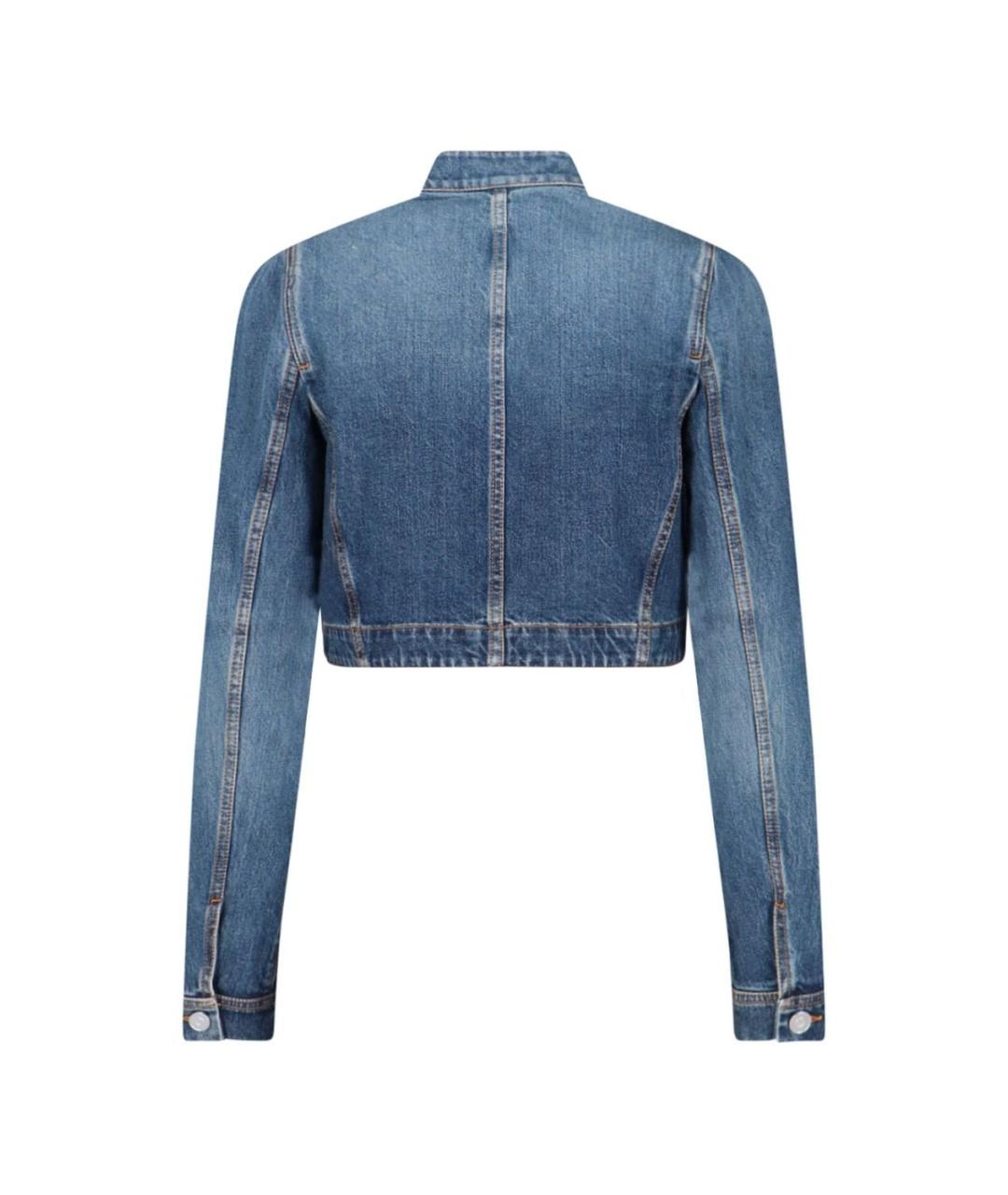 ALAIA Синяя хлопковая куртка, фото 2