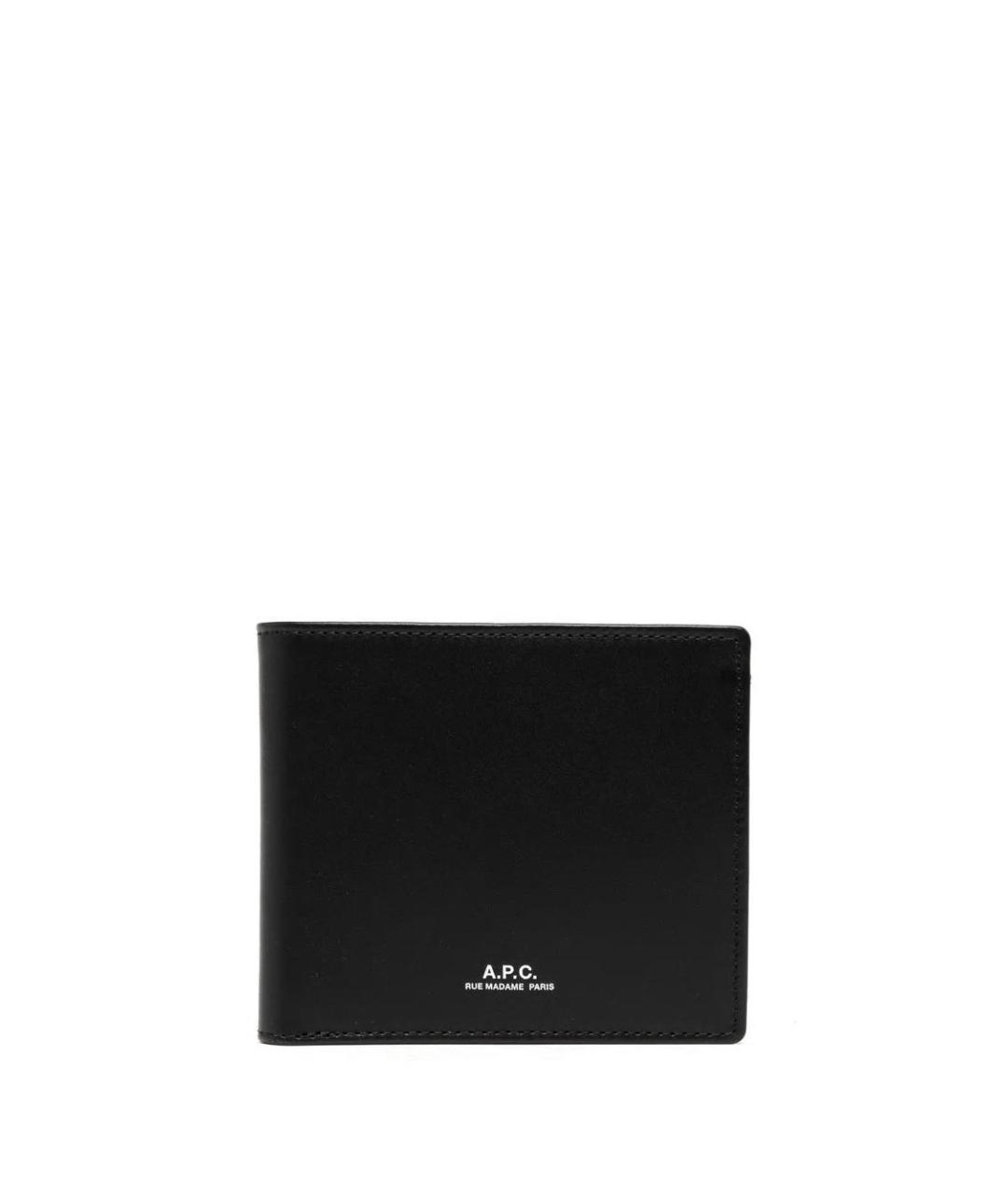 A.P.C. Черный кошелек, фото 1