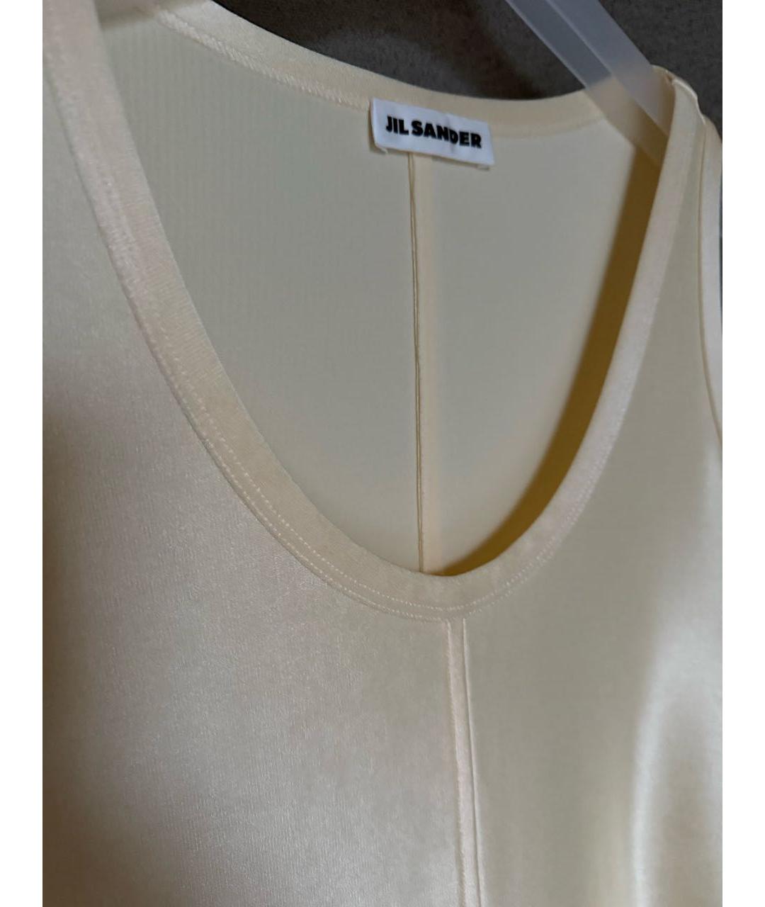 JIL SANDER Вискозное коктейльное платье, фото 4