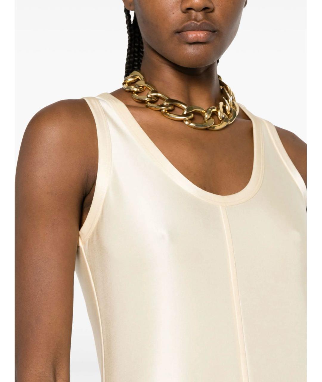 JIL SANDER Вискозное коктейльное платье, фото 3