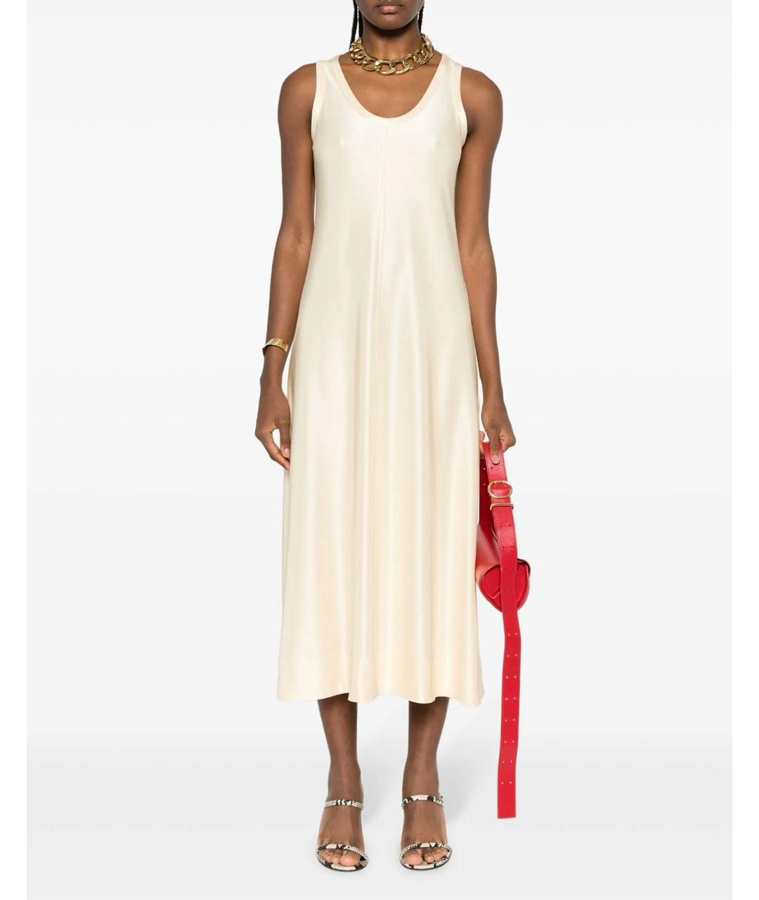 JIL SANDER Вискозное коктейльное платье, фото 6