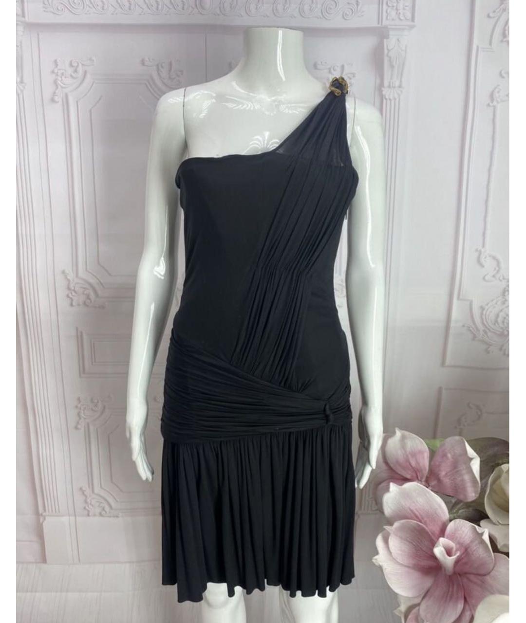 ROBERTO CAVALLI Черное вечернее платье, фото 5