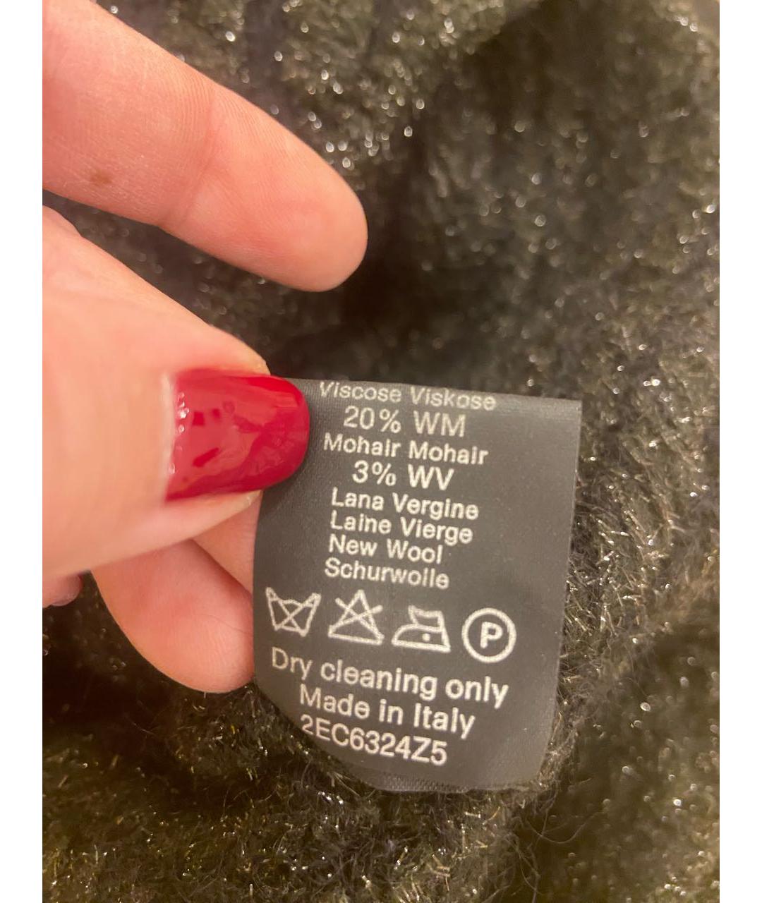 GIORGIO ARMANI Черный джемпер / свитер, фото 6