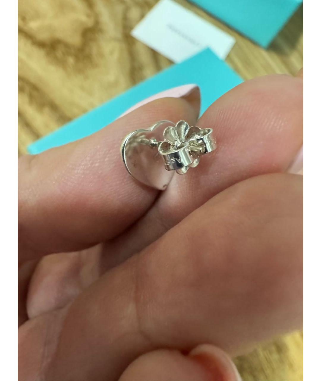 TIFFANY&CO Серебряные серебряные серьги, фото 5