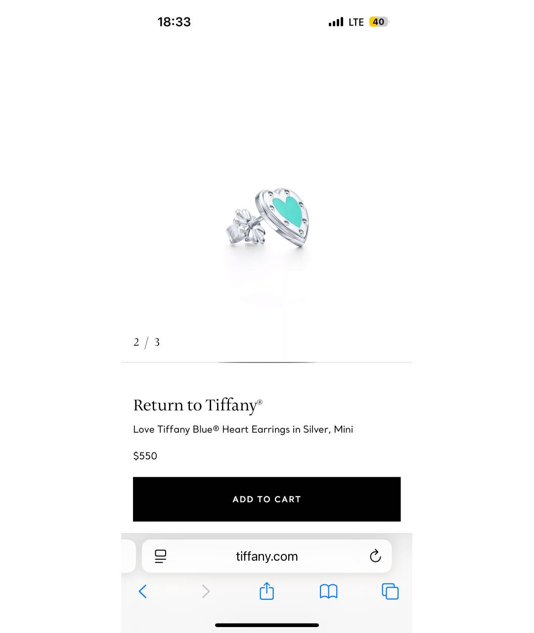 TIFFANY&CO Серебряные серебряные серьги, фото 2