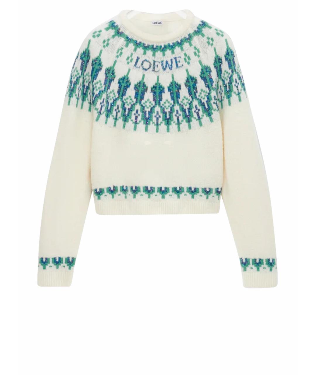 LOEWE Мульти шерстяной джемпер / свитер, фото 1