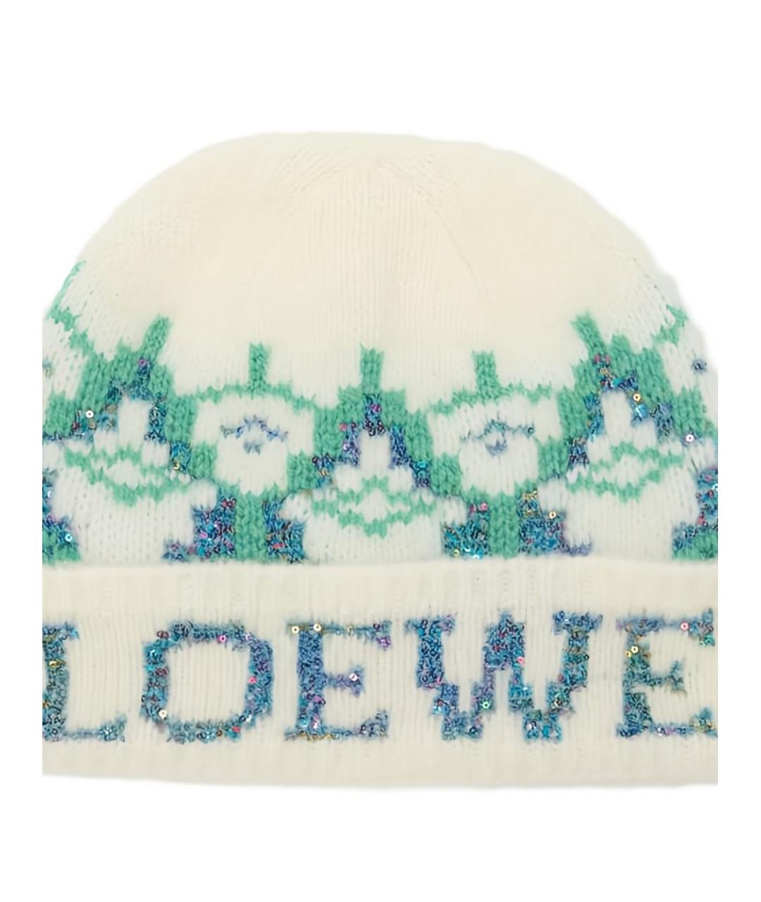 LOEWE Белая шапка, фото 2