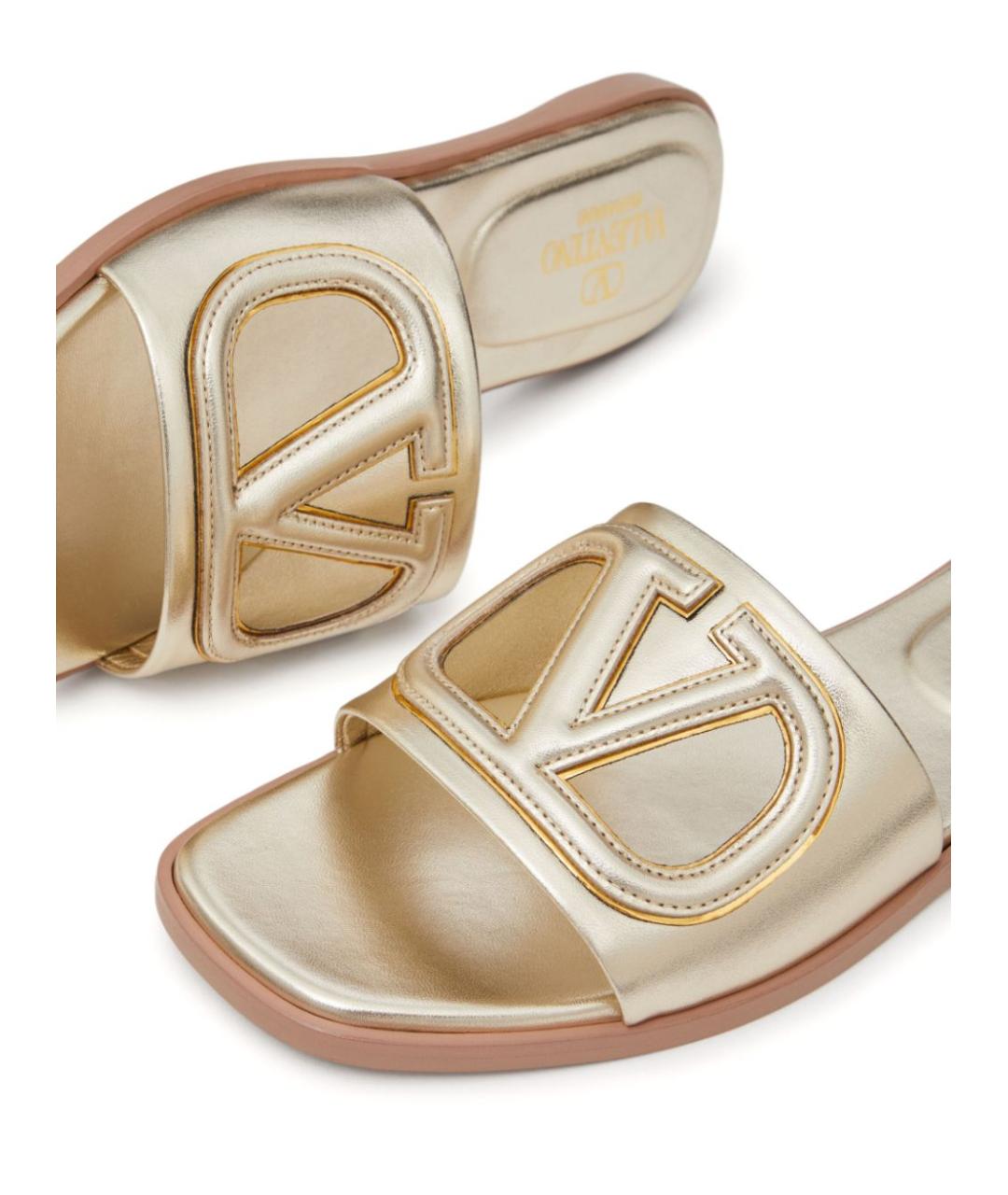 VALENTINO Кожаные сандалии, фото 4