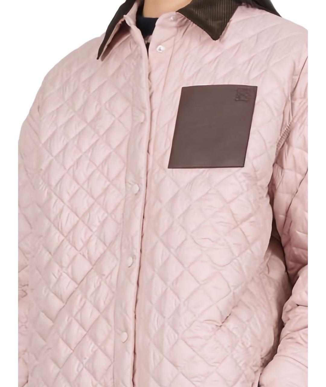 LOEWE Розовая полиамидовая куртка, фото 3