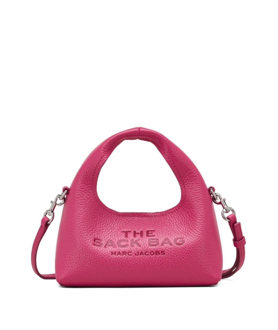 MARC JACOBS Розовая кожаная сумка через плечо, фото 1