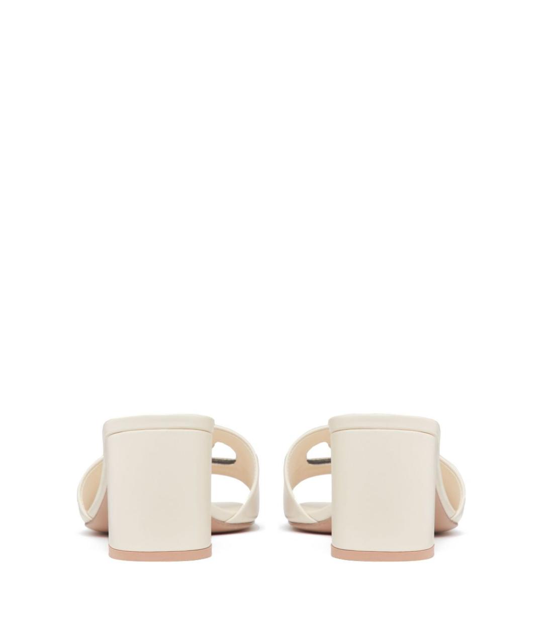 VALENTINO Бежевые сандалии, фото 4