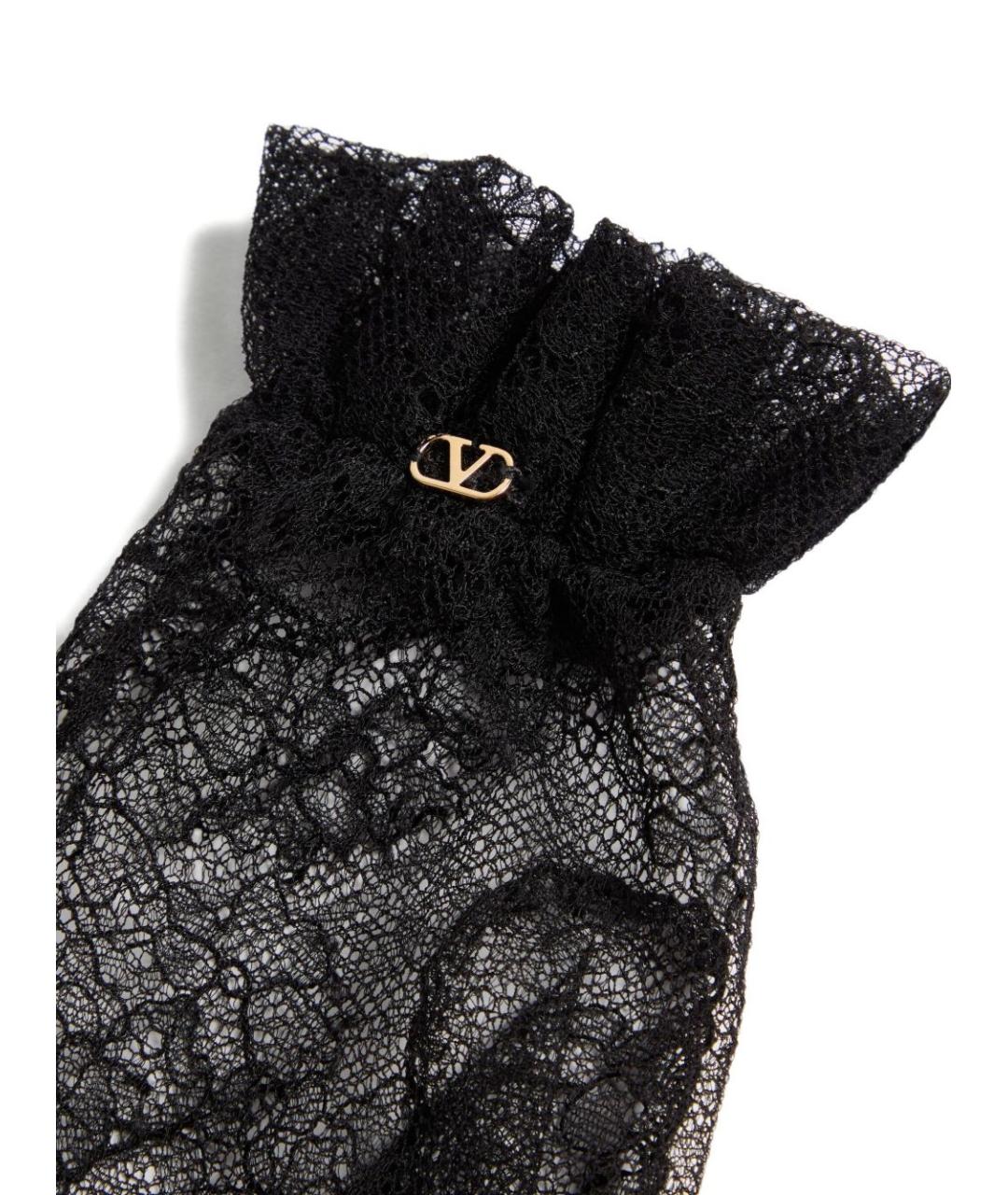 VALENTINO Черные перчатки, фото 2