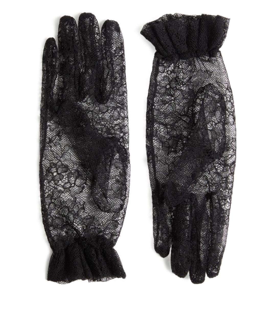 VALENTINO Черные перчатки, фото 3
