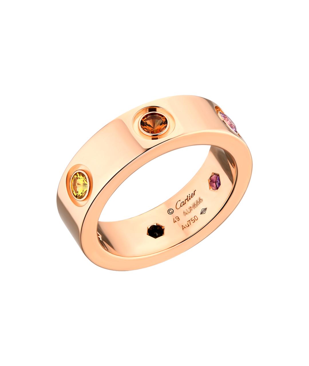 CARTIER Золотое кольцо из розового золота, фото 1