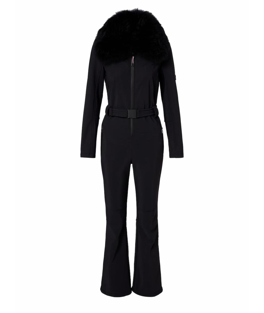 YVES SALOMON Черный полиэстеровый комбинезон, фото 1