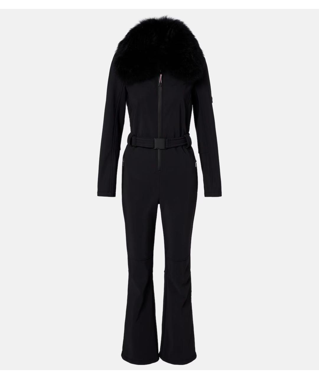 YVES SALOMON Черный полиэстеровый комбинезон, фото 5