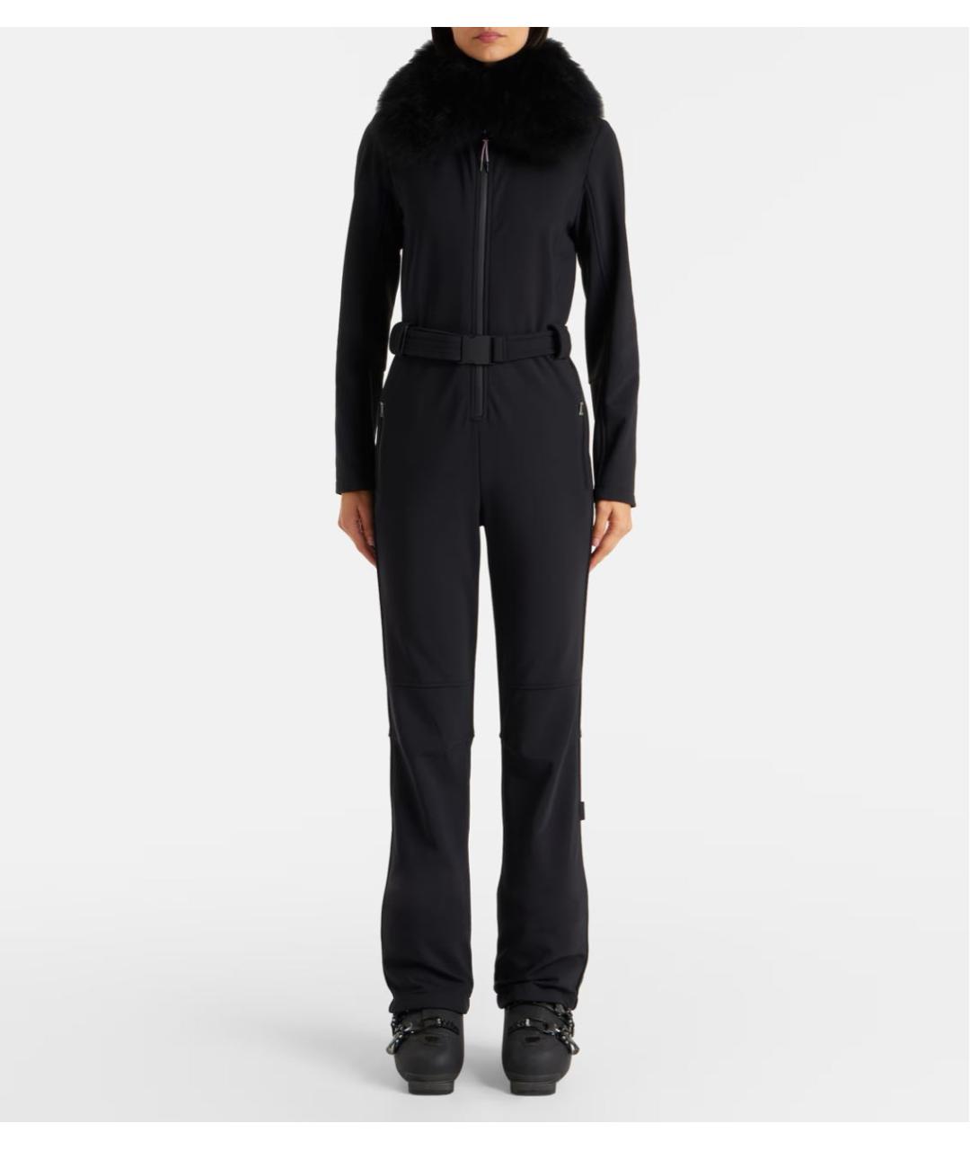 YVES SALOMON Черный полиэстеровый комбинезон, фото 2