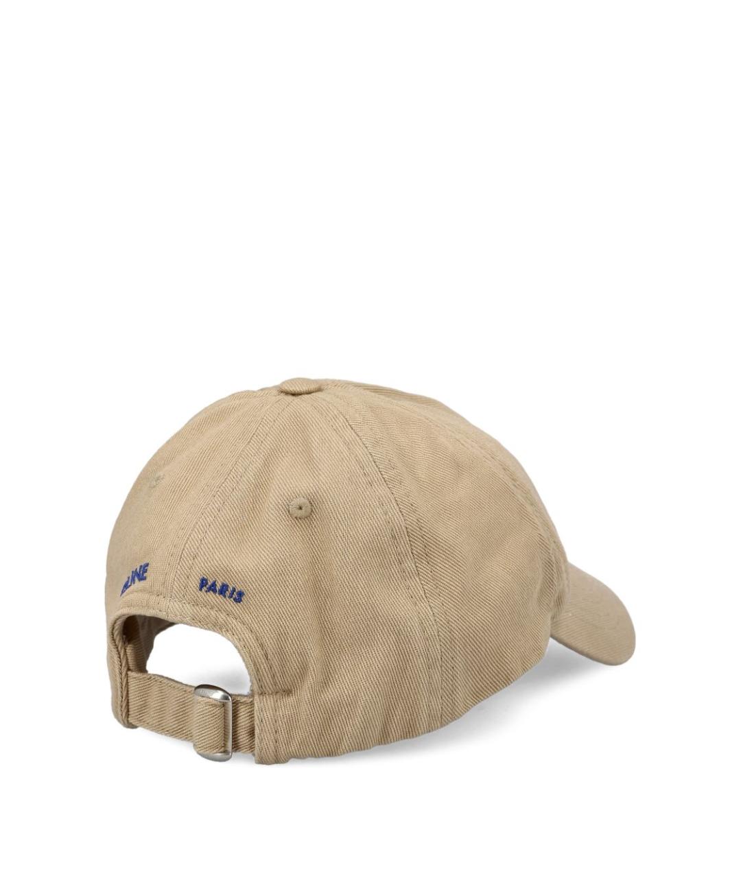 CELINE Бежевая хлопковая кепка, фото 2