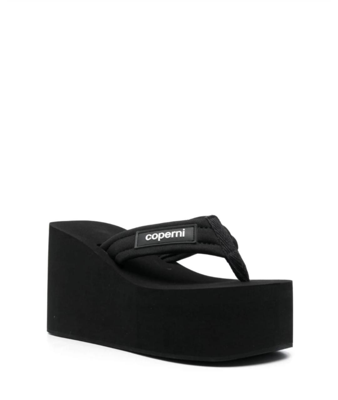 COPERNI Черные текстильные сабо, фото 4