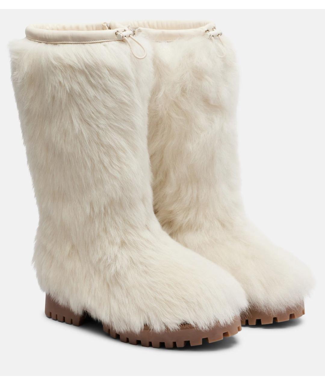 YVES SALOMON Бежевые сапоги, фото 2