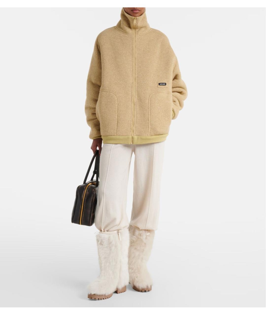 YVES SALOMON Бежевые сапоги, фото 4