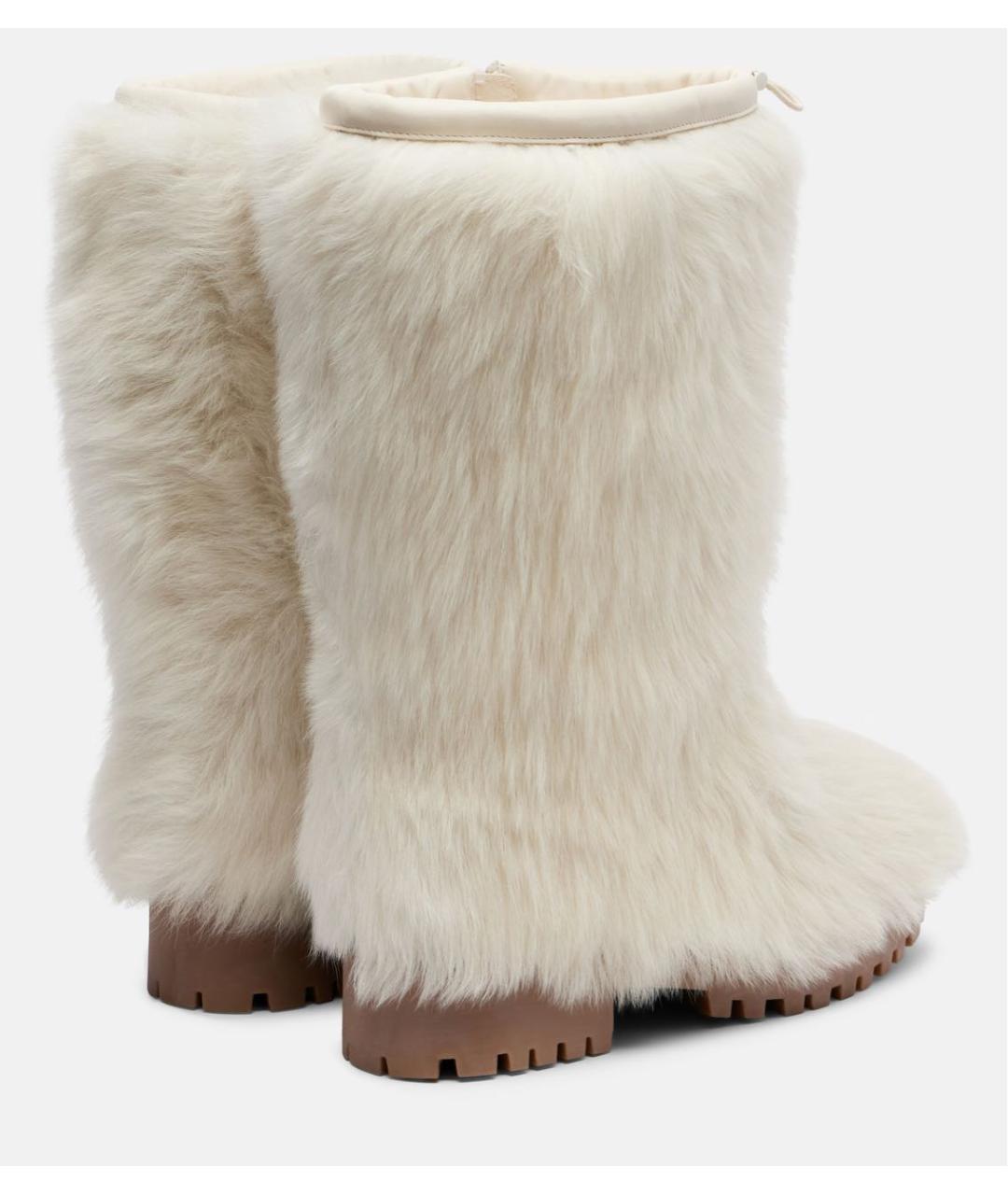 YVES SALOMON Бежевые сапоги, фото 3