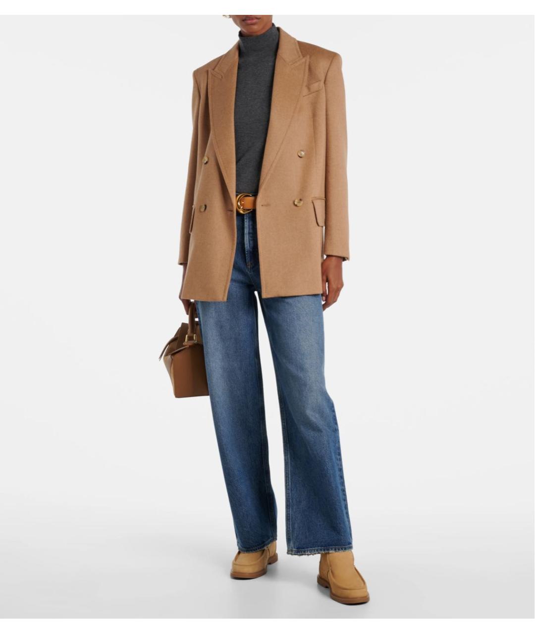 YVES SALOMON Бежевые ботинки, фото 4