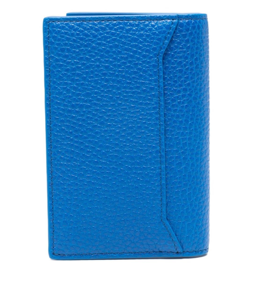 CELINE Голубой кожаный кардхолдер, фото 3