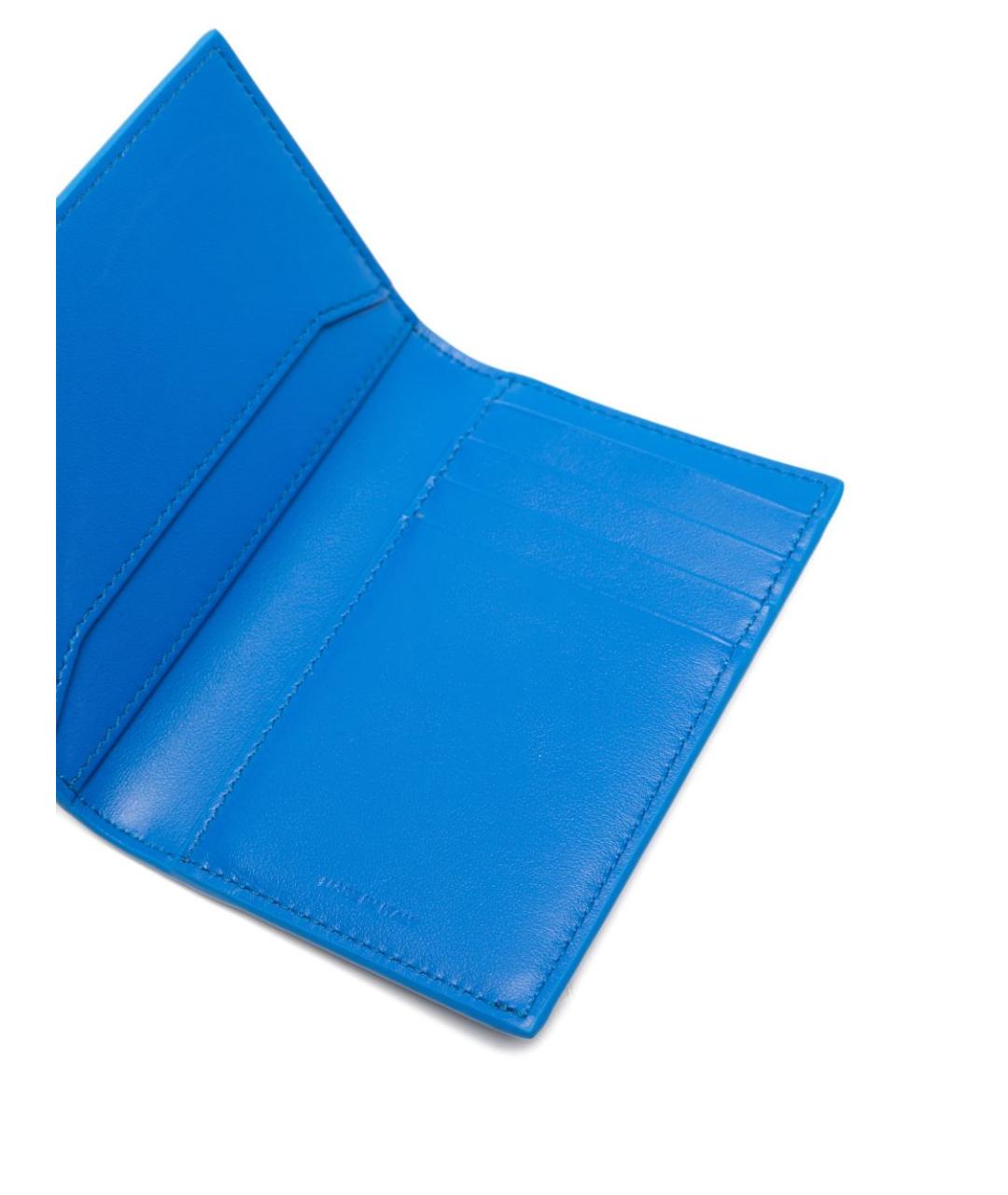 CELINE Голубой кожаный кардхолдер, фото 2