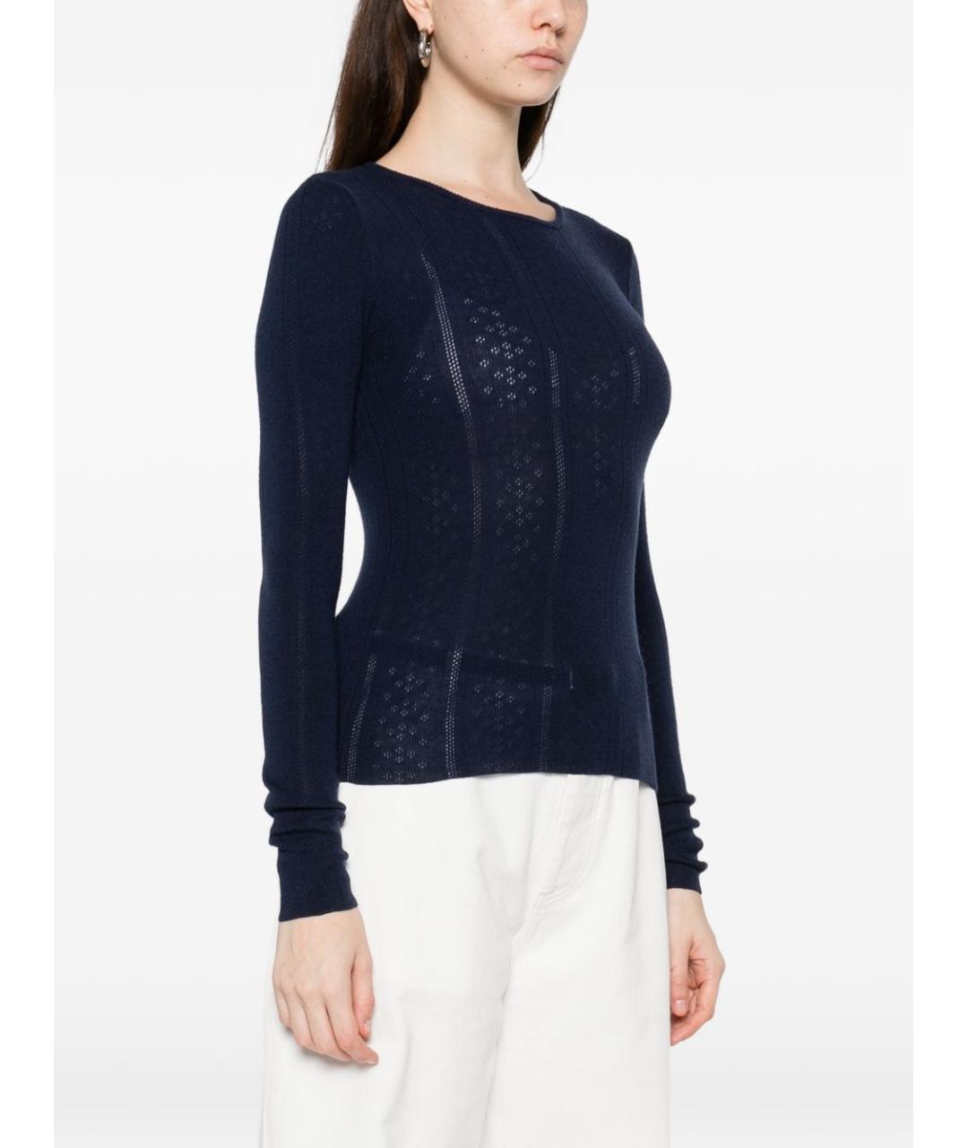 HERSKIND Синий шерстяной джемпер / свитер, фото 4