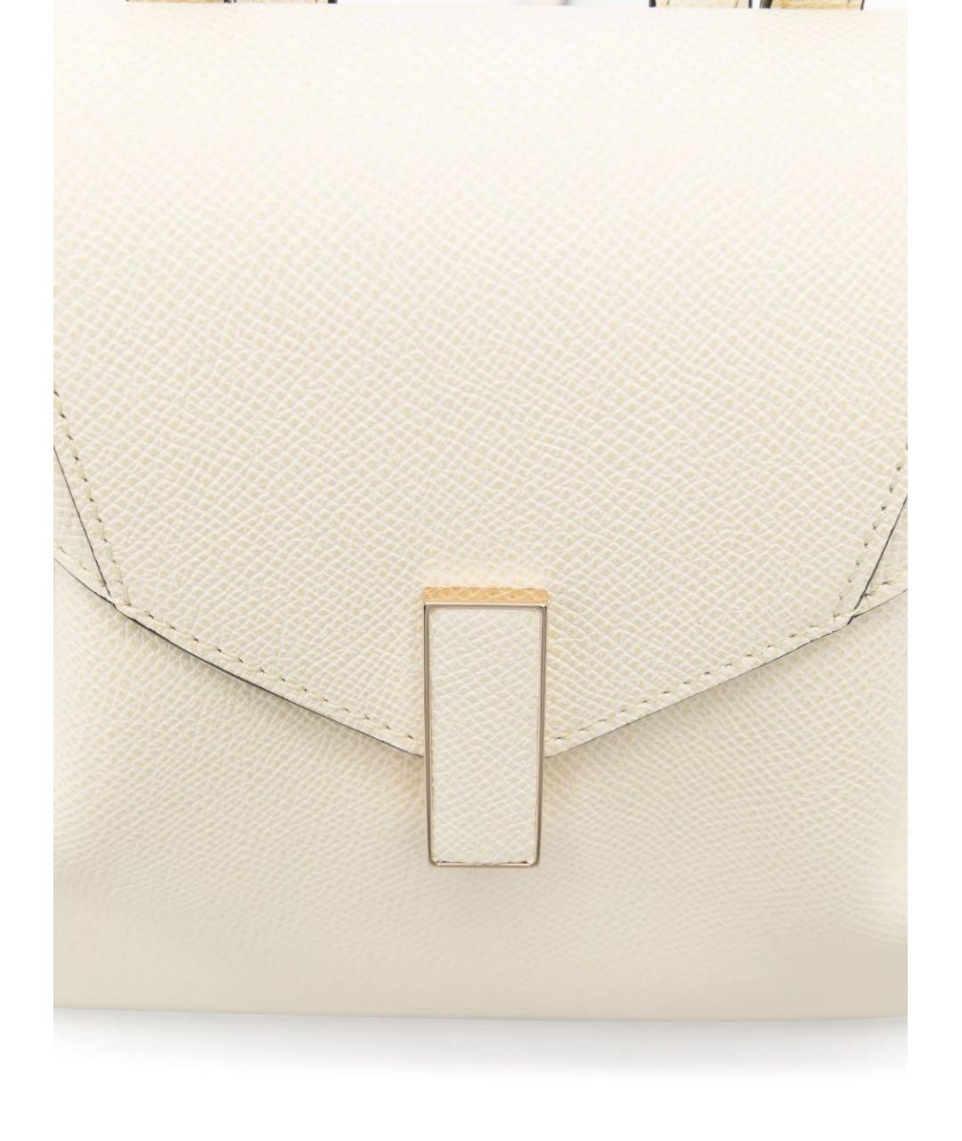 VALEXTRA Белый кожаный рюкзак, фото 3