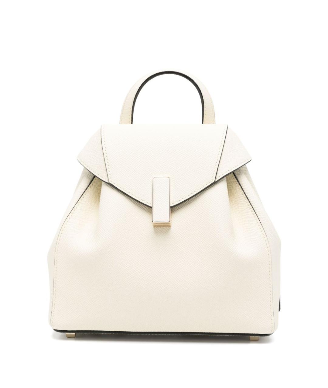 VALEXTRA Белый кожаный рюкзак, фото 1
